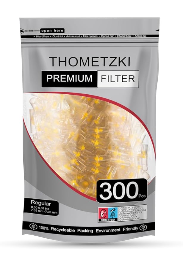 CocoFilter AntiTox PRO Zigarettenfilter - Wiederverwendbarer Teerschutz 300+50 Stück