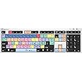 LOGICKEYBOARD SlimLine designed for Adobe Premiere Pro on Windows • UK English layout • p/n LKB-PPROCC-AJPU-UK