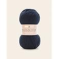 Sirdar Wool Hayfield Bonus Aran with Wool, Navy (995), by Sirdar Blue