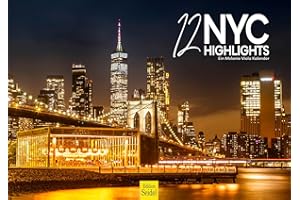 ‎EDITION SEIDEL Edition Seidel Premium Kalender 12 NYC Highlights 2026 Format DIN A3 Wandkalender USA Amerika New York City Big Apple Metropole Skyline Melanie Viola