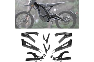 URLWALL Body Frame Protective Cover Fit for Sur-Ron Light Bee X, Body Frame Protector Guard, E-Bike Accessoires for Sur-Ron (Carbon Pattern)