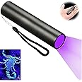 BRAINLE Rechargeable UV Torch Light, 395 NM LED Ultraviolet Torch, Black Light UV for Pet Dog Urine and Fluorescent Detection, Resin Curing, Woods Lamp Flashlights