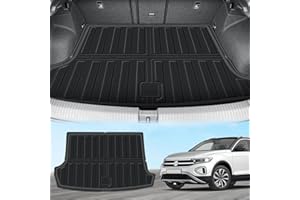 ECOZEN per VW Tange t ROC2018-2025 tappetino per bagagliaio, tappetino in gomma antiscivolo per bagagliaio, VW T ROC accessori 2018 2019 2020 2021 2022 2023 2024 2025