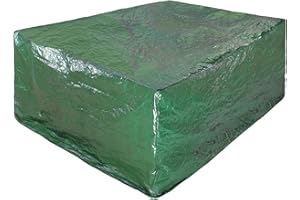 Family Motoring & Leisure Green 2300 x 1350 x 800mm Garden Large Rectangle Outdoor Table Furniture Cover