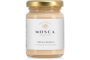 ‎PERFEKTO24 Mosca Selection Italienische Trüffelvielfalt - Edle Trüffelcreme mit echtem weißem Trüffel - Veredeln Sie Ihre Speisen mit echtem Trüffelaroma - Entdecken Sie die Kunst der Gourmetküche neu