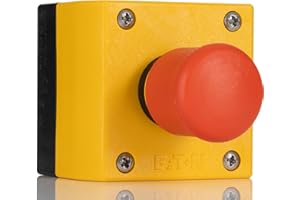 Eaton 216524 Tenue de secours/en de Bouton, D = 38 mm, zugentriegelt, éclairage, 2 NC, montage