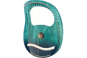 BDUBZ Lyra-Harfe, 16 Saiten, professionelle Folk-Lyra-Harfe aus Holz