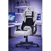 &Uuml;st Seviye Terletmez Kumaş Gri/Siyah Gaming Oyuncu Koltuğu Peak KL-R26