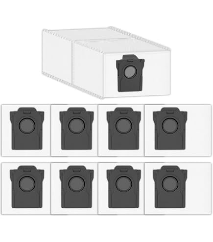 5 Sacchetti Per Aspirapolvere Mova S20 / Ultra – Tessuto Non Tessuto, Grande Capacità, Facili Da Installare, Per Famiglie Con Animali - 4