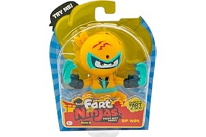 Fart Ninjas 70697 RipWon Series 8 Collectible Figures, Yellow