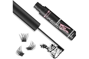 PRO LASHBEAUTY Cluster Lashes Glue, przezroczysty klej indywidualny do rzęs do samodzielnego przedłużania rzęs Lash Bond Glue Ściana Super mocne trzymanie 48 godzin WaterProof Latexfree (5 ml, Czarny)