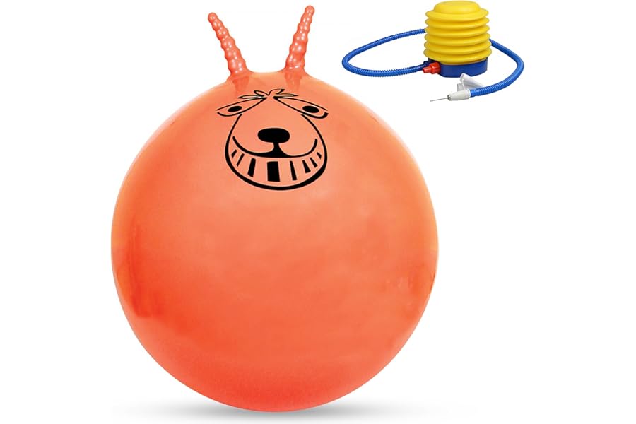 Denny International Large Retro Space Hopper Exercise Play Toy Ball Indoor Outdoor Adult Kids Party Game 60cm / 80cm
