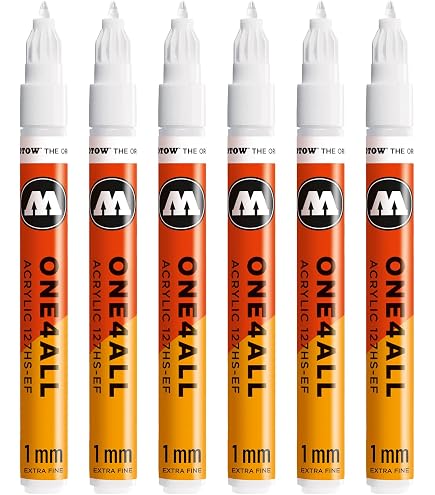 Molotow ONE4ALL Marker – 2 Mm Rundspitze, 5 Ml, Vanille Pastell, Für Viele Oberflächen