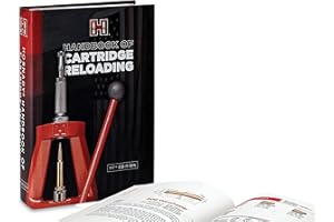 OEREAM Hornady Reloading Manual – 11th Edition Handbook of Cartridge Reloading (2021), mit 1.000 Seiten mit Datenladen, Techniken und Bullet Informationen – alle Fähigkeitsstufen, Hardcover