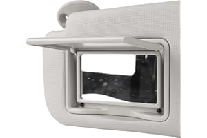 HAOFY Parasol para Coche, Lado Izquierdo del Conductor, Gris, Alta Dureza, con Espejo de Tocador, Apto para Levin 14 a 19, Parasol para Coche, Conductor Izquierdo