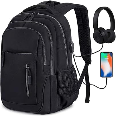 XQXA Laptop Backpack Men, Waterproof Travel Backpack with  display picture 2