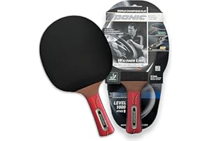 Schildkröt Donic rakieta do tenisa stołowego Waldner 1000 z technologią ABP i uchwytem Ergo Tt, drewno/naturalna, jeden rozmiar