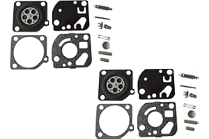 C·T·S Vergaserreparatur/Umbaukit ersetzt ZAMA RB-64 für Zama C1U Vergaser Echo SRM2305 2015 2455 GT2000 2150 HC1600 2000 2300 (2 Stück)