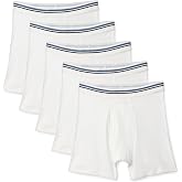Amazon Essentials Men's Breathable Cotton Boxer Briefs, Tagless
