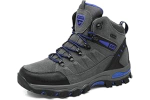 Wowei Wanderschuhe Outdoor wasserdicht, atmungsaktiv, rutschfest, Trekking-Stiefel, Spaziergänge, Reisen, Sneaker, für Damen und Herren
