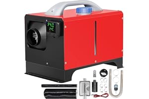 RibasuBB 12V Diesel Lufterhitzer, 8KW Standhezung Diesel, Luft Standhezung, Dieselheizung 1 Luftauslass, Luft-Diesel-Heizung mit LCD-Display, Air Standheizung für Auto RV Boote LKW Wohnmobil