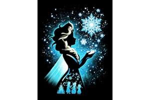 Youtheart Diamond Art Elsa Diamond Painting, 5D Full Drill Cross Stitch Embroidery Kits, DIY Wall Décor