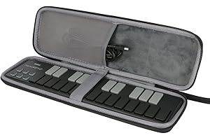 co2CREA Twarde etui podróżne do nanoKEY2 / nanoPAD2 / nanoKONTROL2 Slimline USB MIDI Controller Keyboard, tylko etui