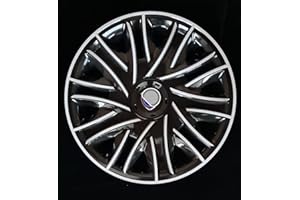 RICAMBIAUTO 1 COPRICERCHIO BORCHIA COPPA RUOTA YPSILON 2018 IN POI 15 POLLICI SIMILE MA NON ORIGINALE CON LOGO