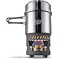 Esbit Cookset with Alcohol Burner | Compact Size | Large & Small Pot | Camping, Backpacking, Hiking | Outdoor kitchen