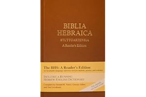 Biblia Hebraica Stuttgartensia: A Reader's Edition (Hebrew Edition)