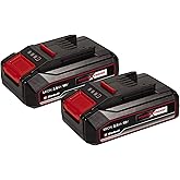 Original Einhell Akku PXC-Twinpack 2,5 Ah Power X-Change (Li-Ion, 18 V, 2 St. 2,5 Ah-Akkus, universell für alle PXC-Geräte, p