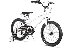 Glerc Fantacy 12 14 16 18 20 Inch Kids Bike for 2-14 Years Old Boys Girls Bicycles with Water Bottle Holder & Stabilisers & Bell, Multiple Colors