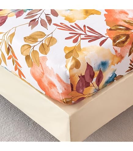 FANSU Spannbettlaken Vlies – Bequem & Weich, Mit Rundum-Gummizug | Größe 190x190 Cm, Farbe Rosa | Schmetterlingsmuster