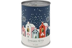 MAUVAISESGRAINES-KITS À SEMER Mauvaises Graines - Noël - Kit de Plantes à Semer en Boîte - Kit de Culture à Offrir comme Cadeau Original Amis Famille Fêtes - Ultra Simple à Utiliser - 100% Fabriqué en France (Joyeuses Fêtes)