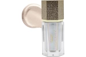 GLAM UP PARIS Glam'Up Paris - Highlighter Liquide - Illuminateur Liquide Léger - Beauty Glow Highlight - Surligneur Imperméable pour le Visage ou le Corps - Texture Crème - Longue Durée - N°4 - Stardust