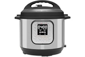 Instant Pot Duo 7-in-1 Electric Multi-Cooker 5.7L - Brushed Stainless Steel, Large Pressure Cooker, Slow Cooker, Rice Cooker, Sauté, Yoghurt Maker, Food Steamer Pot and Food Warmer, Dishwasher Safe
