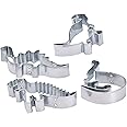 Cutters tagliabiscotti ovale per dolci, torte e pasticceria