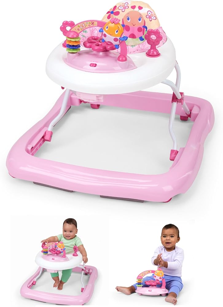 Bright Starts Walk-A-Bout Yürüteç, Juneberry Delight 6-12 Ay
