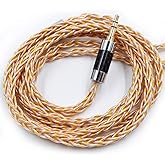 KZ Altın G&uuml;m&uuml;ş ve Bakır Karışık (784 &ccedil;ekirdekli) Y&uuml;kseltme Kablosu, HiFi Ses 0.75MM 2PIN Yedek IEM Kulaklık Kablosu C PIN ile