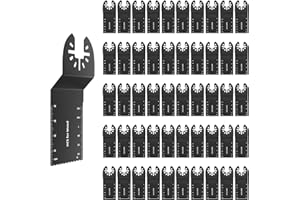 BEAOTINWIN 50 Pcs Multi Tool Blade Professional Oscillating Saw Blade for Wood/Plastic/Metal Multi-Tool Quick Release Compatied with Dewalt,Bosch,Makita, Ryobi, Fein, Milwaukee