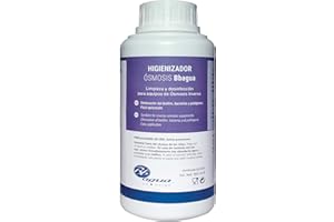 Higienizador de osmosis inversa. 500 ml. Bbagua. Imprescindible usar en cada cambio de filtros de los equipos de osmosis. Utilizar siempre con guantes de protección.