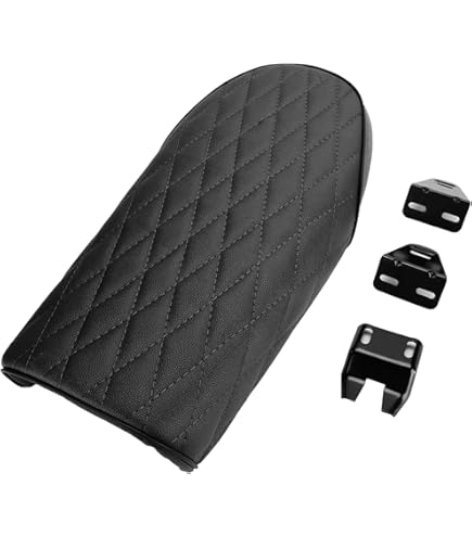 Motorcycle Cafe Racer Seat Vintage Cushion Hump Saddle Flat Seat For