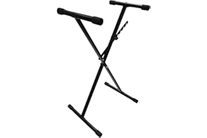 7even Soporte para teclado/Keyboard de Stand/X de soporte, trípode, Studio, soporte para teclado, Piano