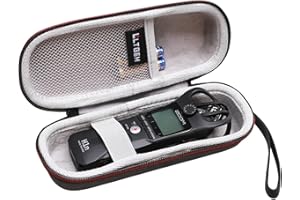 L LTGEM LTGEM EVA Hard Carrying Case for Zoom H1n/Zoom H1essential/H1 Handy Portable Digital Recorder