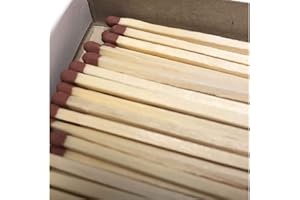 LAZER ELECTRICS Bryant and May Traditional Extra Long Safety Matches,Ideal for Fires Bbq'S Etc