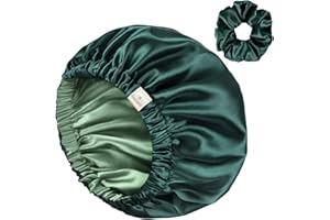 YANIBEST Satin Bonnet Silk Bonnet Adjustable Hair Bonnet for Sleeping Hair Bonnets for Women Curly Natural Hair