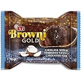 Eti Browni Gold &Ccedil;ikolatalı Soslu Hindistan Cevizli &Ccedil;ikolatalı Kek 45 Gram x 24 Adet
