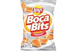 Lay's Bocabits, Snack de corteza de trigo con sabor a carne, Producto de Aperitivo, bolsa individual, 75gr