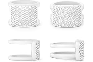 Rinfit Ring Protector for Working Out - Wedding Band and Engagement Ring Cover for Gym - Silicone Ring Guard - Rubber Ring Protector Set of two: 4mm and 9mm