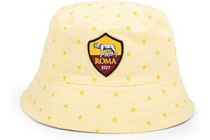 AS ROMA CHAPS Merchandising GmbH Unisex-Children 0-26 ASR-HUT-23 Fisherman's hat, Giallo, 6-9 Months